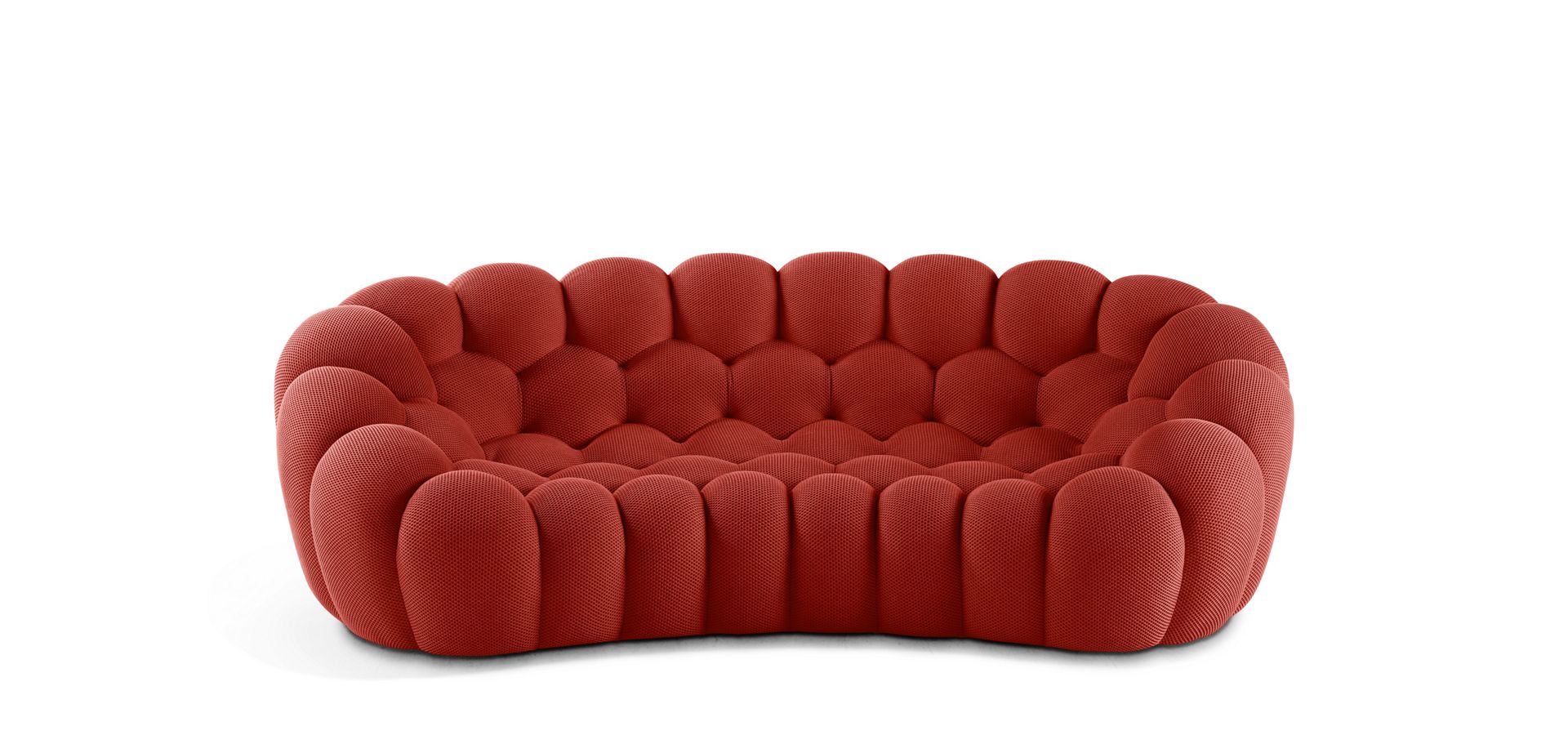 curved 3-4 seat sofa image number 7