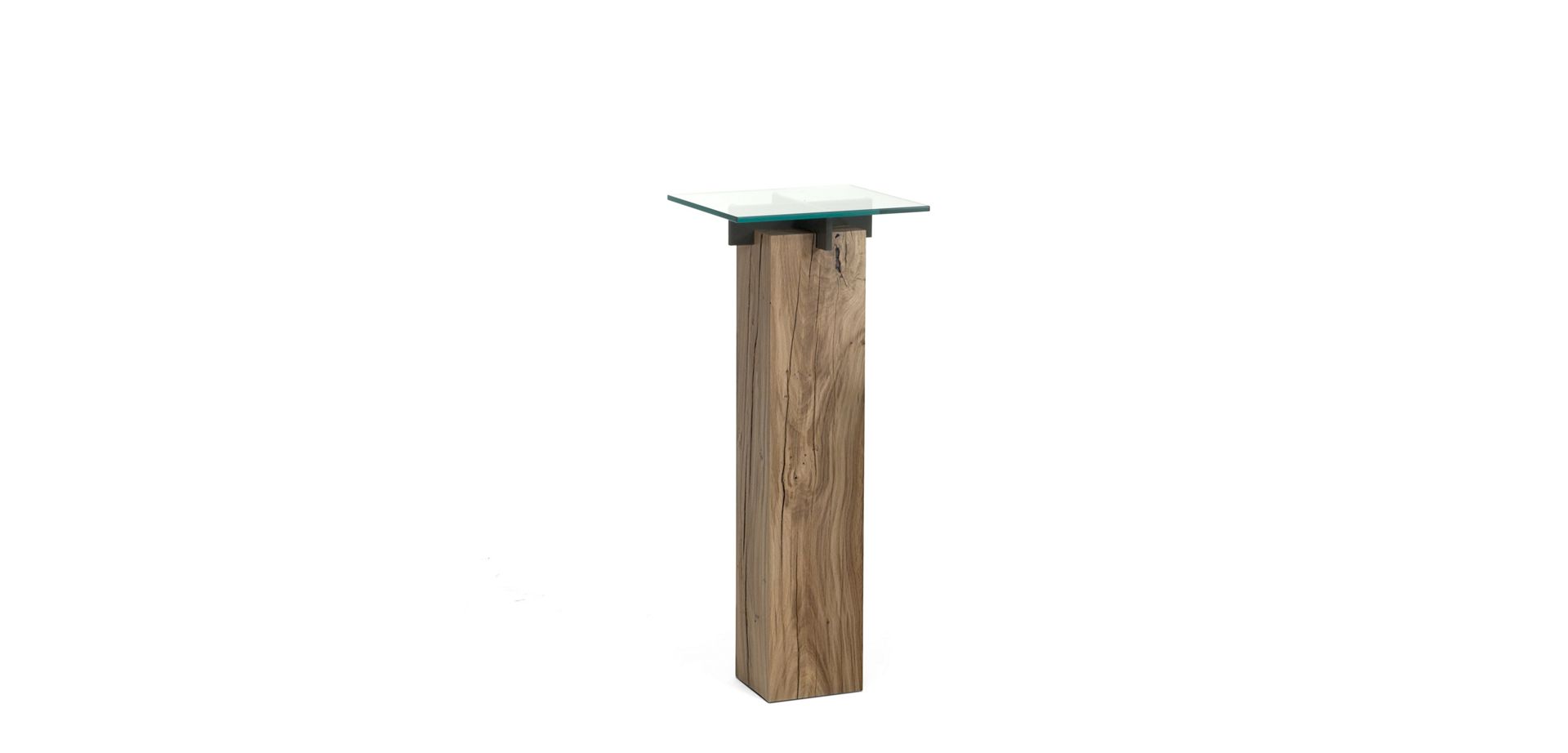 pedestal table - crossbars in metal image number 1