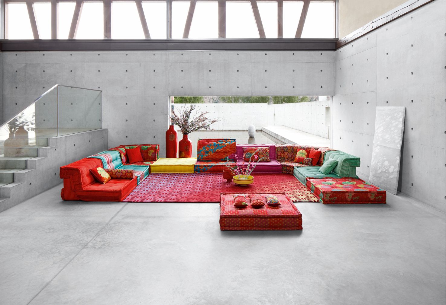 Roche Bobois Mah Jong Sofa