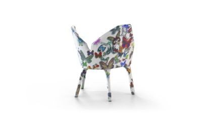 armchair - butterfly parade christian lacroix lady b. image number 2