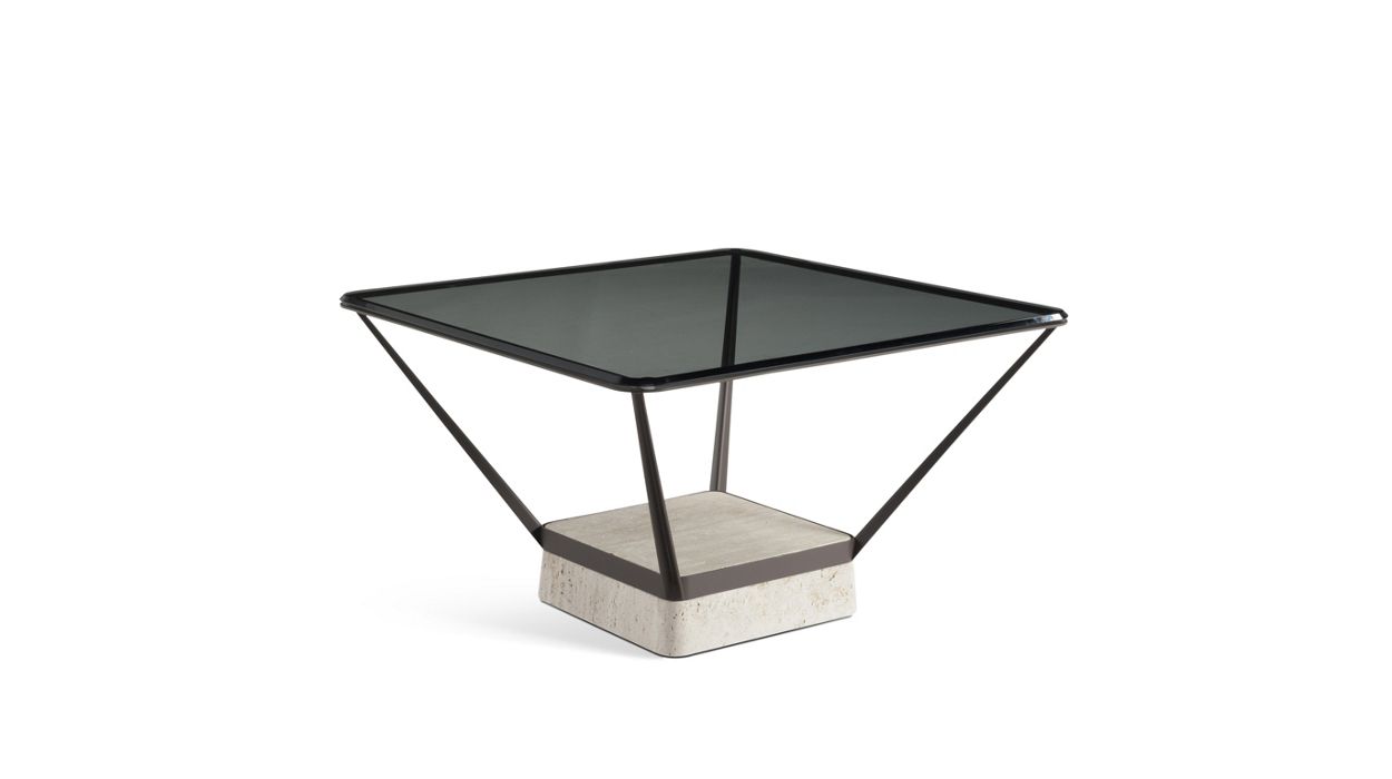 end table - travertino marble image number 0