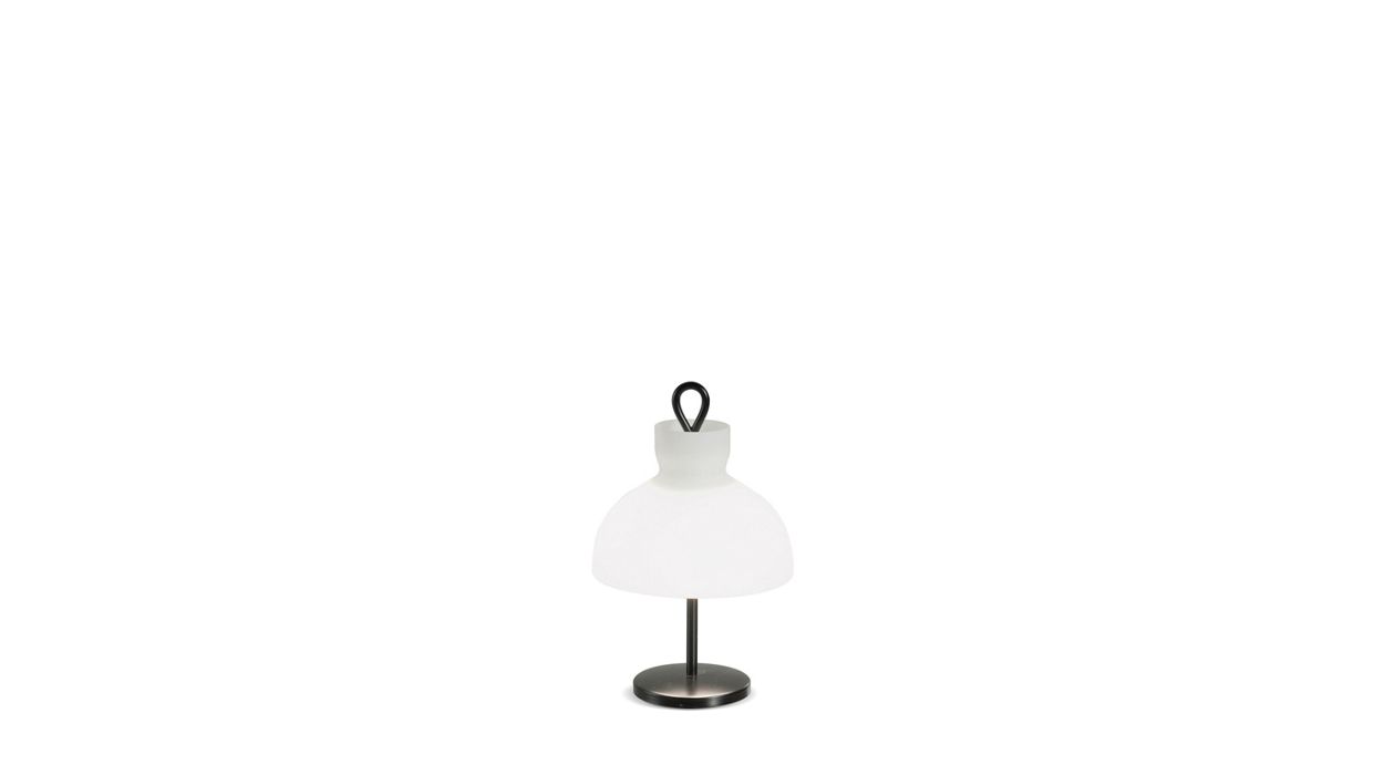 black table lamp image number 0