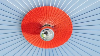 green wall lamp image number 3