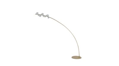 FLEUR DE COTON Offset floor lamp | Roche Bobois