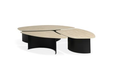 Set de 3 tables basses archipel visuel produit