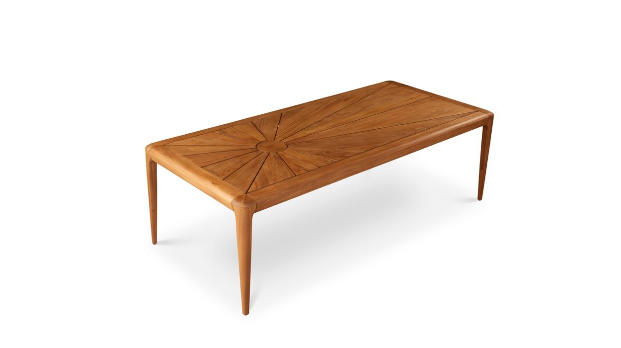 Rectangular dining table - 4 legs image number 2