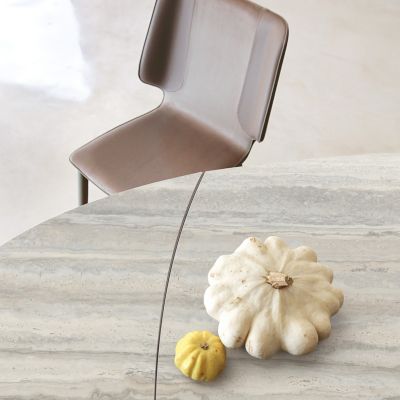 Barrel/Oval dining table image number 2