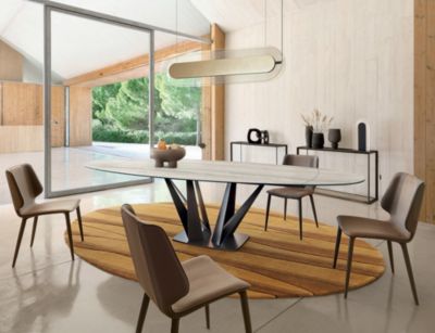 Mesa de comedor Tonel/Oval alliage imagen ambiental