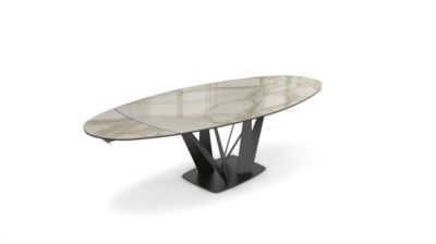 Fassf&ouml;rmiger/Ovaler Esstisch bildnummer 2