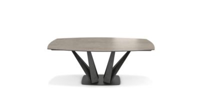 Barrel/Oval dining table image number 1