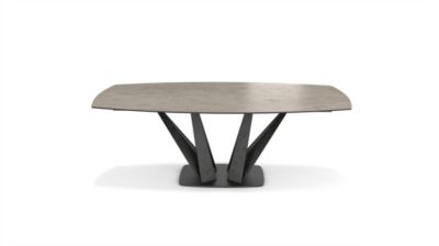 Barrel/Oval dining table  image number 1