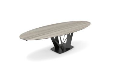 Barrel/Oval dining table  image number 2