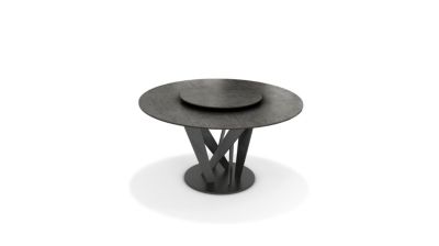 table de repas ronde - ceramique fokos image num&eacute;ro 1