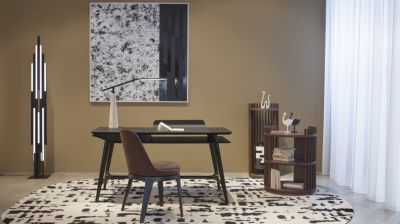 SCRIVANIA 1 CASSETTO SX arial numero dell'immagine 1