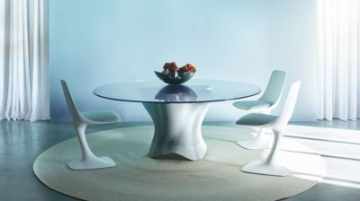 Chair - Structure in matte lacquer image number 0