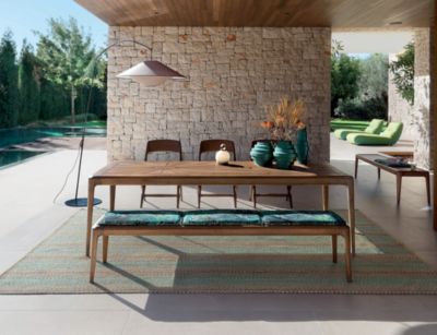 Rectangular dining table - 4 legs aur&eacute;a mood image