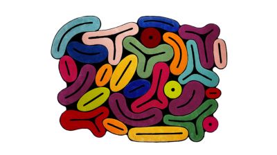 Tappeto Tutti Frutti Rettangolare bombom immagine del prodotto