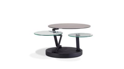 Table basse articul&eacute;e plateau c&eacute;ramique image num&eacute;ro 1