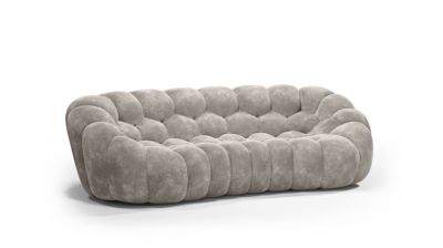 Curved 3/4-seat sofa bubble curve product image