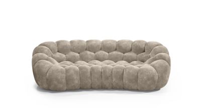 Curved 3/4-seat sofa image number 1