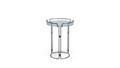 PEDESTAL TABLE - BLACK CHROME-PLATED STRUCTURE thumb image number 01