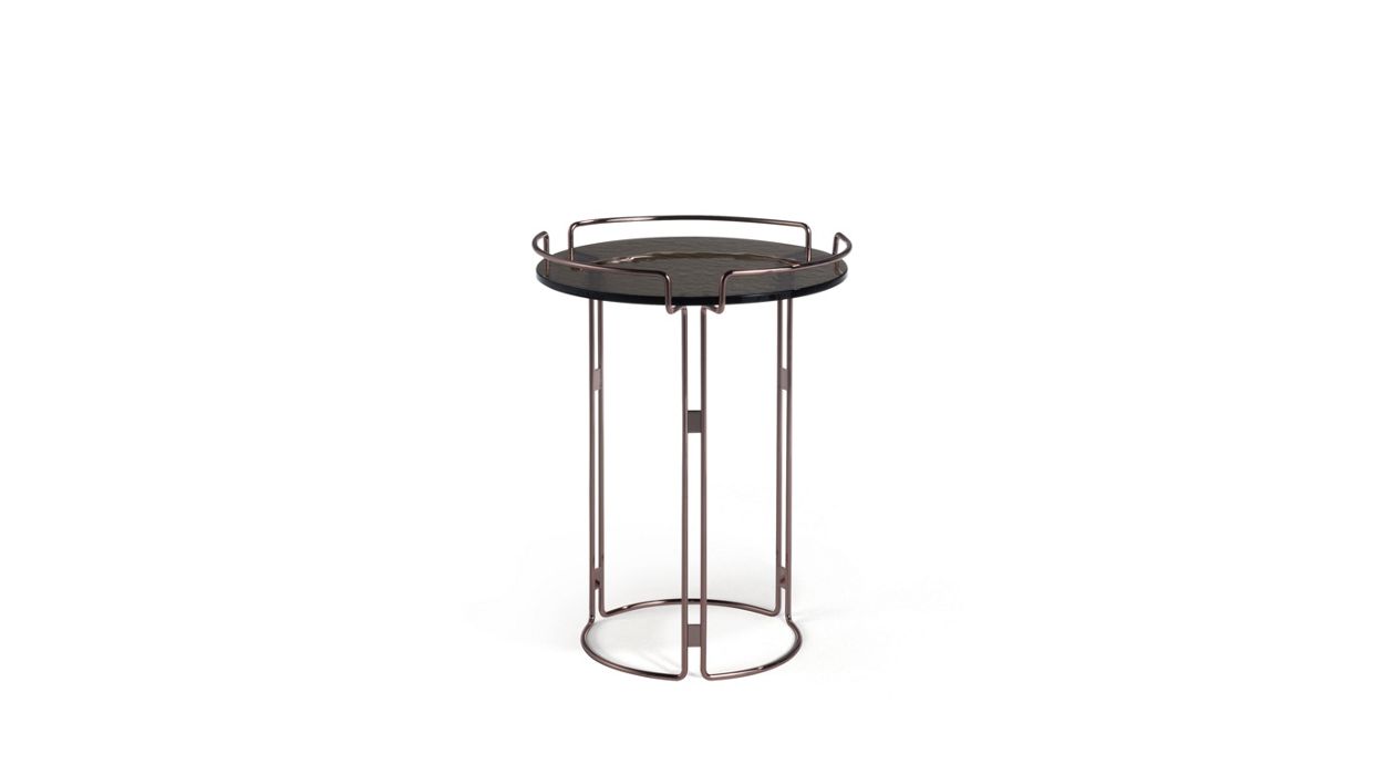 pedestal table - chrome plated structure image number 0