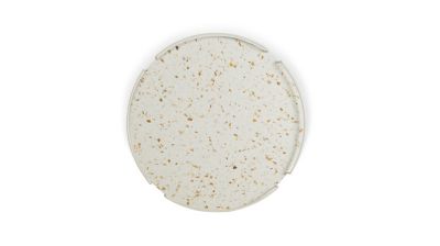 Couchtisch - lackiert - Marmor Terrazzo gebrochen weiss matt bildnummer 2