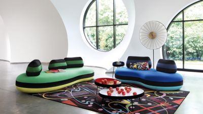 Large 4-seater banquette image number 4