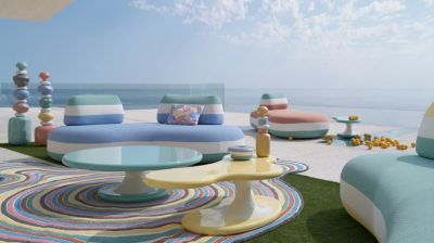 Sorvette cocktail table image number 4