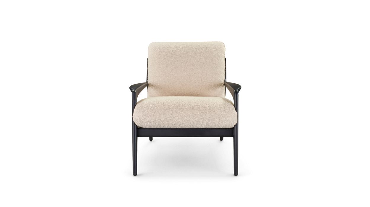 fauteuil coussinade serpentine - tissu ricochet image number 1