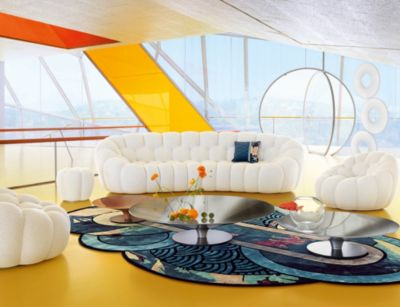 round cocktail table ovni up mood image