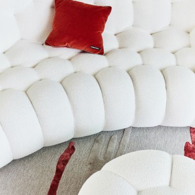 Sof&aacute; 3-4 plazas redondeado n&uacute;mero de imagen 7