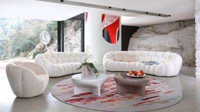 Sof&aacute; 3-4 plazas redondeado n&uacute;mero de imagen 4