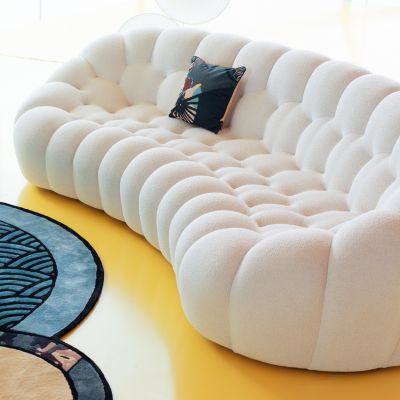 Sof&aacute; 3-4 plazas redondeado n&uacute;mero de imagen 3