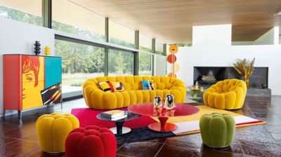 Sof&aacute; 3-4 plazas - curvo n&uacute;mero de imagen 1