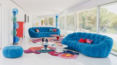 3-4 seats sofa - Curved image number 6