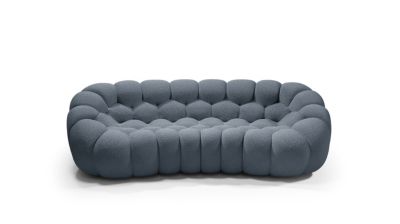 Curved 3/4-seat sofa bubble curve image number 1