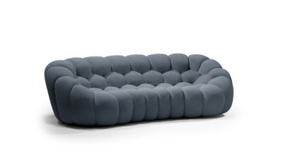 Curved 3/4-seat sofa bubble curve product image