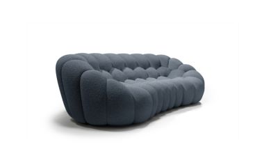 Curved 3/4-seat sofa image number 2