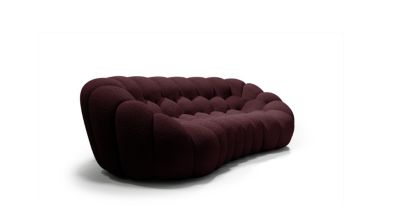 Curved 3/4-seat sofa image number 2