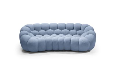Curved 3/4-seat sofa bubble curve image number 1