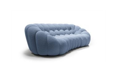 Curved 3/4-seat sofa image number 2