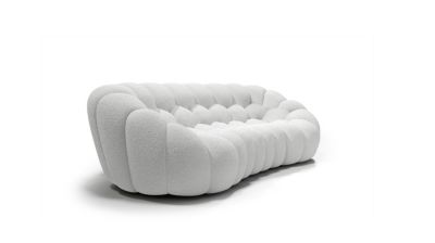 Sof&aacute; 3-4 plazas redondeado n&uacute;mero de imagen 2