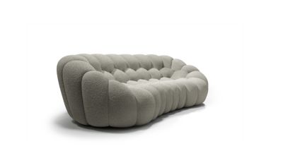 Curved 3/4-seat sofa image number 2
