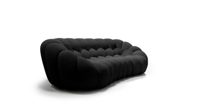 Curved 3/4-seat sofa image number 2