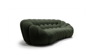 Curved 3/4-seat sofa image number 2