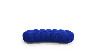 Large curved ottoman image number 1