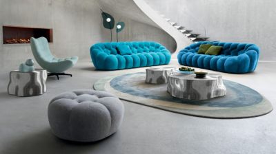 Round Ottoman - 80cm image number 0