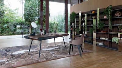 Desk - Walnut with Auburn stain image number 0