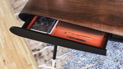 Desk - Walnut with Auburn stain image number 1